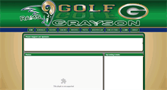 Desktop Screenshot of graysongolf.com